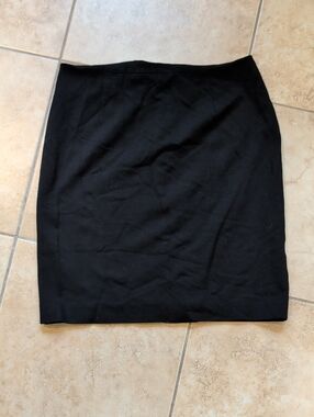 Amanda & Chelsea Black Classic Pencil Skirt